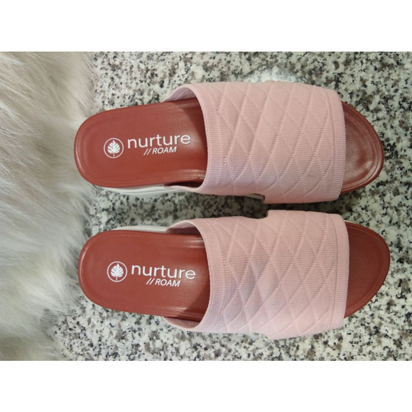 Nurture Women's Roam platform sandals pink size 6 - Picture 3 of 7